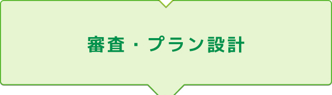 審査・プラン設計